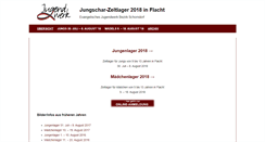 Desktop Screenshot of jungscharlager.de
